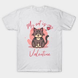 my cat is valentine T-Shirt